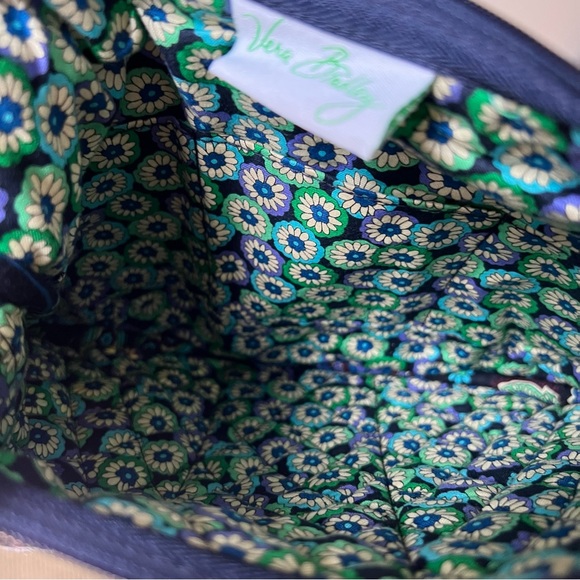 Vera Bradley Blue Rhapsody Hand Bag Floral Print - Picture 4 of 8